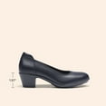 thumbnail image 2 of DREAM PAIRS Women’s Pumps Black Heels Round Toe Dress Shoes for Work Date Wedding Party, 2 of 4