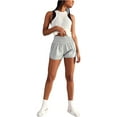 thumbnail image 2 of FP Movement by Free People Women's The Way Home Shorts (Grey, S), 2 of 3