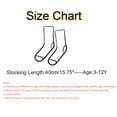 thumbnail image 3 of Esaierr 2 Pairs Toddler Girls Cotton Socks for Kids Girls Knee High Socks Cozy Colorful Fashion Casual Socks for 3-12Y, 3 of 5