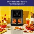 thumbnail image 3 of Chefman Air Fryer w/ Digital Touch Display, 5 Qt. Capacity, Windowed Basket - Black, New, 3 of 11