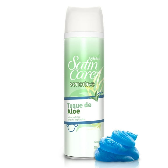 Gel para Afeitar Gillette Satin Care para Depilar con Rastrillo 200 ml