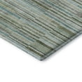 thumbnail image 3 of Addison Rugs Mayfield Premium Machine Washable Transitional Stripes Aloe Rectangle Rug, 5' X 7'6" Machine Washable Transitional Stripes Aloe Oversized Sherpa Throw Blanket, 3 of 6