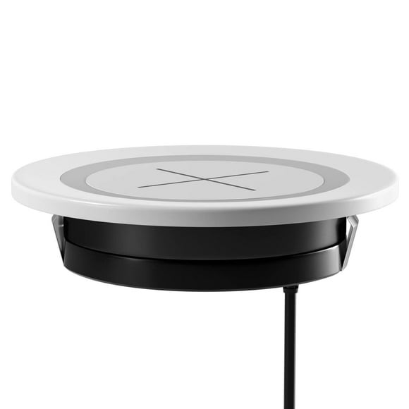 Cargador Inalámbrico JE Make IT Simple Negro con Ojales para iPhone 15, Samsung y Airpods