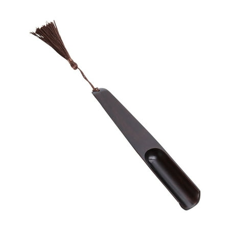 

Sandalwood Tea Shovel Coffee Bean Scoop Loose Leaf Tea Scoop Useful Tea Spoon Tea Accessory for Home Office Tearoom