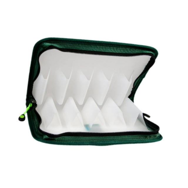 Guardoinrt Sac de Rangement de Pêche Pliable Portefeuille Matériel): Ce Sac à Matériel de Pêche Imperméable 10 Compartiments Conteneur