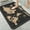 Black and Gold World Map, variant on 1pc Black and Gold World Map Bathroom Rug Bathroom Decor and Accessories- Durable,Anti Slip,And Quick Drying,Suitable For Indoor/outdoor Use - Perfect For Bathrooms,Bedrooms,Kitchens