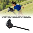 thumbnail image 3 of Stick Hobby Horse Riding Toy, Stick Horse Plush Handcrafted Hobby Horse on A Stick , 27.56inch 2 Sound Effect Plush Horse Stick Toy with  Neighing Sounds, 3 of 7