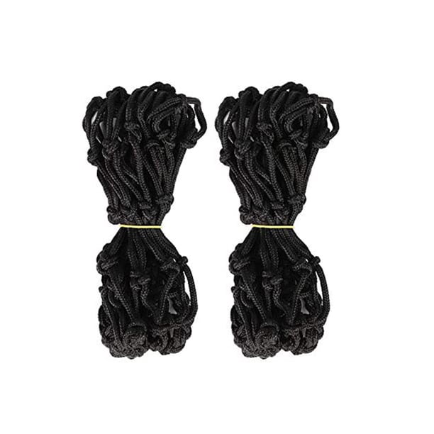 Bolsa de malla Eigraketly soporte de almacenamiento de 2 piezas negro