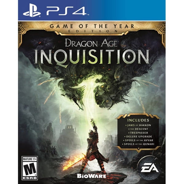 Jeu d'Inquisition Dragon Age de l'Année (PS4)