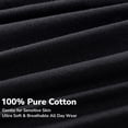 thumbnail image 4 of CARER High Waisted Period Underwear for Women 4-Layer 2oz Absorbent 100% Cotton Leakproof Postpartum Panties 3 Pack, 4 of 7