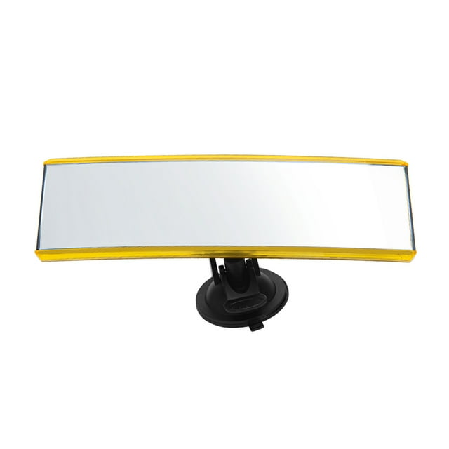 Espejo del centro de coches Espejo retrovisor para automóvil de 10 pulgadas, espejo retrovisor interior automático de alta definición con gran angular ajustable antideslumbrante con ventosa para reduc