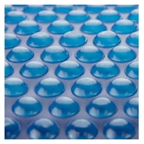 Blue 14 ft x 28 ft Rectangle Solar Cover | 800 Series | Heat Retaining Blanket for Rectangular Inground & Above Ground Swimming Pools | Use Sun to Heat Pool | Bubble Heating Blankets