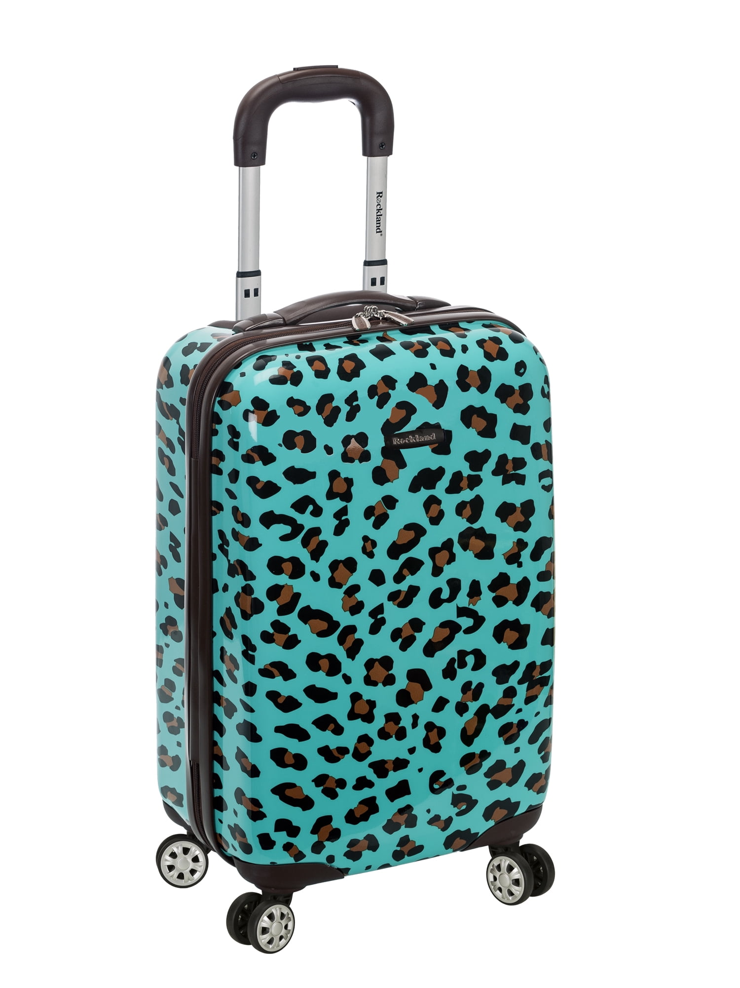 rockland leopard luggage