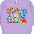 thumbnail image 3 of Inktastic It's My Birthday Circus Train 3rd Birthday Toddler Sweatshirt, 3 of 4