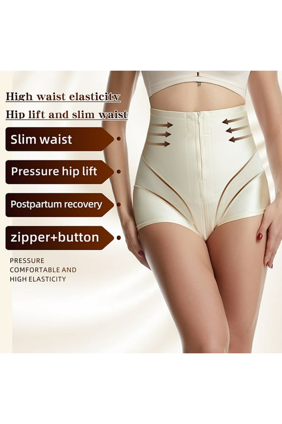 Underwear for Women Plus Size Slimming Magical Body Shaping Lift Hip Shapewear Panties