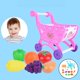thumbnail image 2 of Carrito de empuje CUTICAT 14 Uds Mini supermercado juguete de comida, 2 of 7