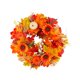 thumbnail image 4 of Corona de otoño BLESIY 16 pulgadas decoración de pared hecha a mano forma de calabaza de girasol simulada, 4 of 8