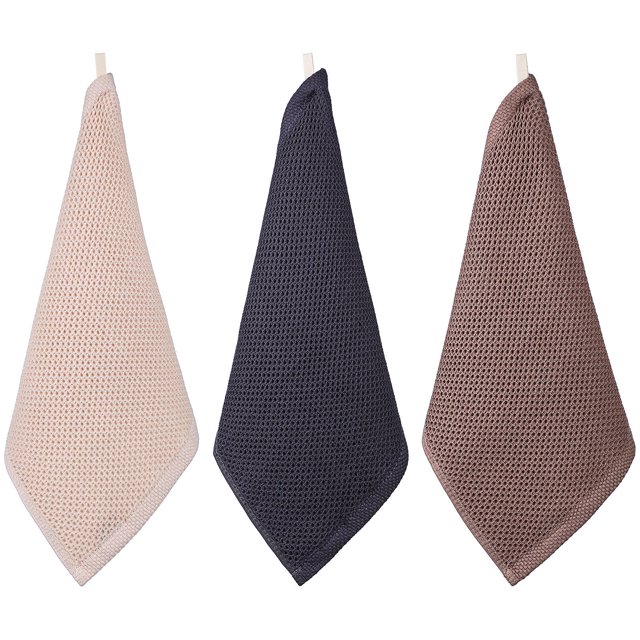 unbranded 3Ud Paños De Cocina De Multicolor Para Platos Con Alta Absorción Y Material Resistente