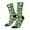 2 Black-2, variant on Avocado Heart Crew Socks for Men & Women, Breathable Casual Athletic Ankle Socks