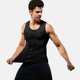 thumbnail image 3 of Camisetas adelgazantes para hombre, moldeadoras de cuerpo, camiseta de compresión para el pecho, abdomen, ginecomastia, senos, reductor de cintura, chaleco de sudor de poliéster, 3 of 4