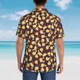 thumbnail image 6 of Daiia Cute Small Farm Birds Hawaiian Shirt for Men Gentle Cotton Regular Short Sleeve Casual-XX-Large, 6 of 9