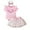 Red, variant on HNMKIU Easter Toddler Girl Outfit My First Valentines Easter Outfit for Baby Girls 3-Piece Party Dress Set with Ruffle Romper and Tutu Skirt Blue,6-12 Months