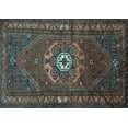 thumbnail image 1 of Ahgly Company Indoor Rectangle Persian Light Blue Traditional Area Rugs, 8' x 12', 1 of 4
