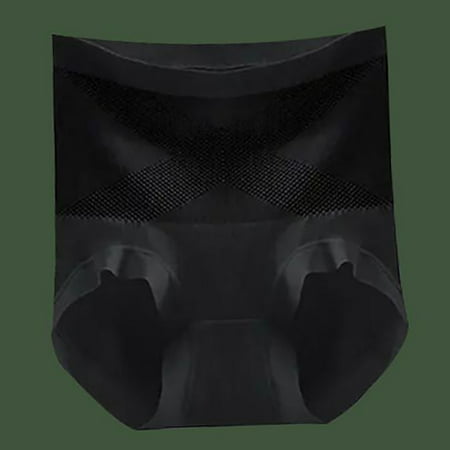 FUNUONY Seamless Shaping Boyshorts Panties for Women Slip Shorts Under Dress Shapewear Shorts Tummy Control Underwear for High Waist Cincher Shaping Underwear Body Shaper Girdle Panty