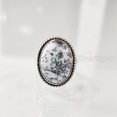 thumbnail image 3 of Natural Dendritic Opal Ring, Dendrite Opal Ring, October Birthstone, Simple Band, 925 Sterling Silver, Womens Ring, Christmas, Thanksgiving, Handmade, Statement Jewelry, Natural Gemstone Ring, 3 of 6