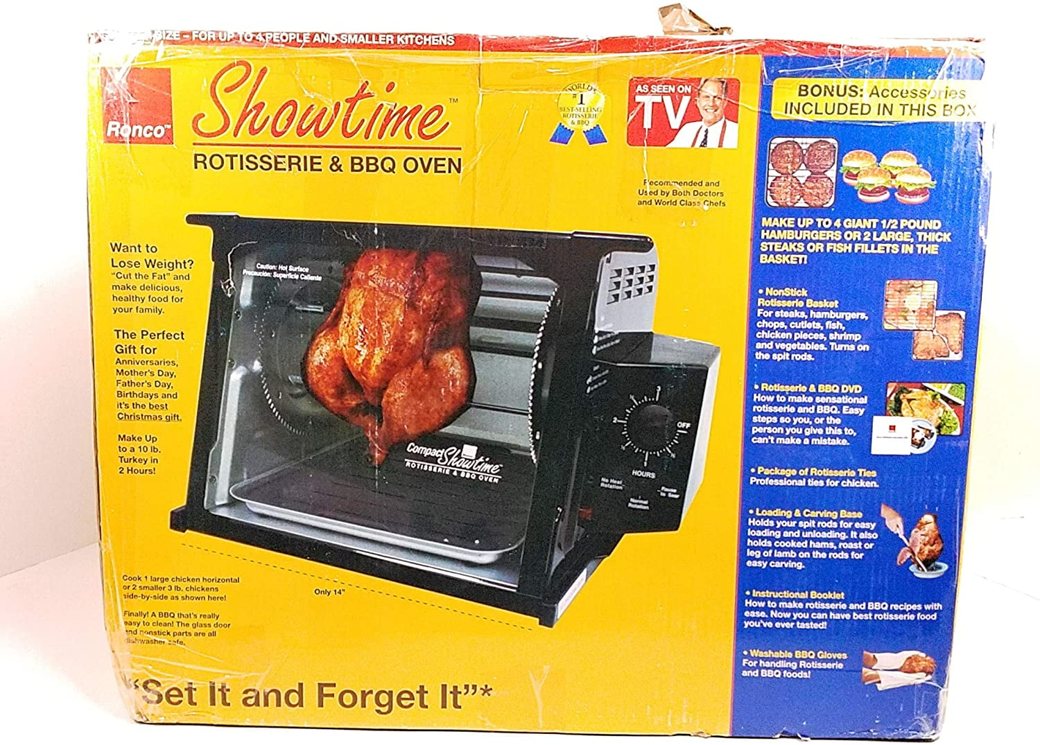 Ronco 3000 ShowTime Rotisserie Gloss Black Walmart Canada