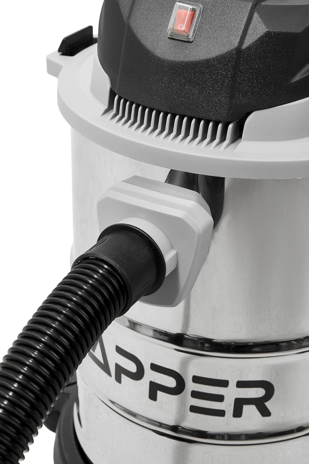 6 Gallon 3.0 Peak HP Wet/Dry Vacuum, Stainless Steel Tank, 3 in 1 Function Portable Shop Vacuum with Attachments, Ideal for Jobsite, Garage & Workshop.