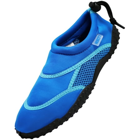 

NORTY Mens Water Shoes Adult Male Pool Shoes Blue 10 - Runs 1 Size Small