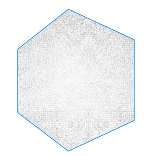 Alfombrilla de picnic Papel de aluminio A prueba de humedad Resistente al desgaste Hexagonal Impermeable Dormir 330cm Cola Almohadilla de picnic