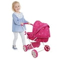 thumbnail image 5 of 509 Crew Garden Pram N Doll Set- Fits 14" Baby Doll & Folding Pram Set, Kids Pretend Play, Ages 3+, 5 of 6