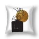 thumbnail image 1 of Funda de almohada con estampado de hojas de Ginkgo, cubierta de cojín decorativa para el hogar, de lino dorado, para sofá y coche, 45x45CM, 1 of 4