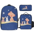 thumbnail image 1 of Wibbly Pig Backpack Knowledge Navigator Bookbag with Explorer Lunch System, 1 of 5