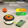 thumbnail image 3 of Elice Rechargeable Camping Lights, 32.8 FT Waterproof Camping Lantern, 3-in-1 RGB Camping String Lights with 19 Lighting Modes, Quick 30s Recovery, Tent Lights for Camping Party Decor Camping, 3 of 12