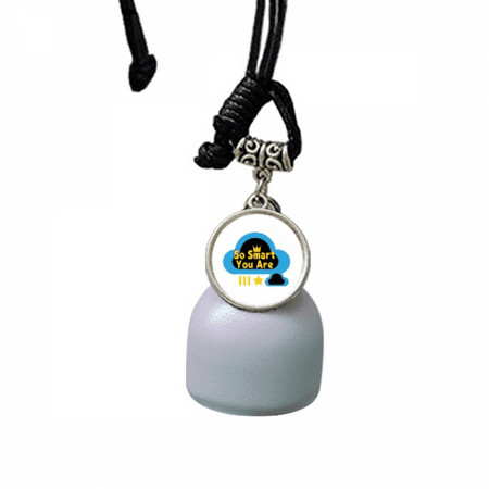 

Fools Praised Played Clever Wind Chimes Bell Car Pendant