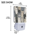 thumbnail image 4 of Yayeee LED Night Light for The Home Plug in With Light Sensors 2 Pack, Blue Cute Cats, 4 of 6
