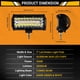 thumbnail image 4 of Barra LED Auxbeam de 7 pulgadas 300W Ámbar Blanco 6 Modos Offroad (x2), 4 of 8