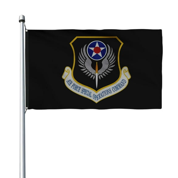 Aihccy Air Force Special Operations Command AFSOC Flag with Brass Grommets Size - 3x5Ft