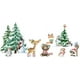 thumbnail image 1 of Calcomanías de pared de bosque invernal, animales, árboles, arte de pared, ciervo sika, conejo, zorro, decoración de pared, pegatinas de animales de dibujos animados, 1 of 6