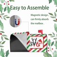 thumbnail image 4 of Christmas Decorations Outdoor Mailbox Covers Magnetic Xmas Believe Welcome Mailbox Wraps Winter Post Letter Box Cover Garden Decor Standard Size 18" X 21", 4 of 6