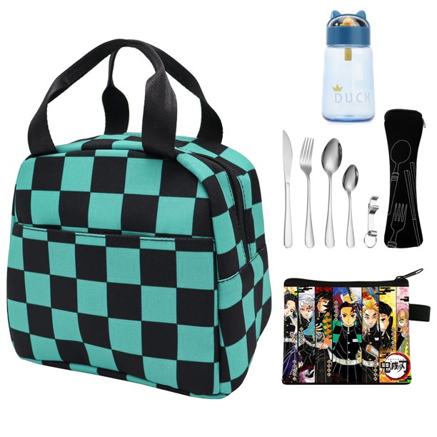 Demon Slayer Kamado Tanjirou Children's School Lunch Box + Accessories