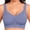 Light Blue, variant on Bras for Women Push Up Bra No Underwire Comfy Soft Buttery Yoga Seamless Sports Bras with Support Lift Light Blue XXXXL