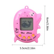 Virtual Pet Toy Nostalgic Console Electronic Digital Pets 168 in 1 Pets Game Machine Pocket Electronic Toy
