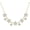 Yellow, variant on Star Pendant Necklace in 925 Sterling Silver with 5 Moissanite Star Charms & Accents, Adjustable Moissanite Necklaces for Women, 16"+2" Chain, Handcrafted Jewelry Diamond-Alternative Gifts