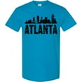 thumbnail image 3 of Inktastic Atlanta Skyline Grunge T-Shirt, 3 of 5