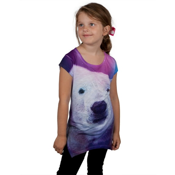 Polor Bear Girls Tunic Shirt - Small(6/8)