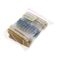 thumbnail image 3 of 30 300pcs 1/4W 1% Kit de Resistencias de Película de Carbono 10 A 1M Ohm 30 Valores de Resistencias de Metal Con Etiquetado individualmento, 3 of 7